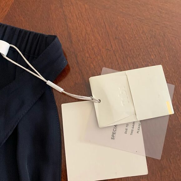 🔥💃Tibi Claude sequins layered halter silk Eve dress size 2 In black, NWT - Picture 8 of 10